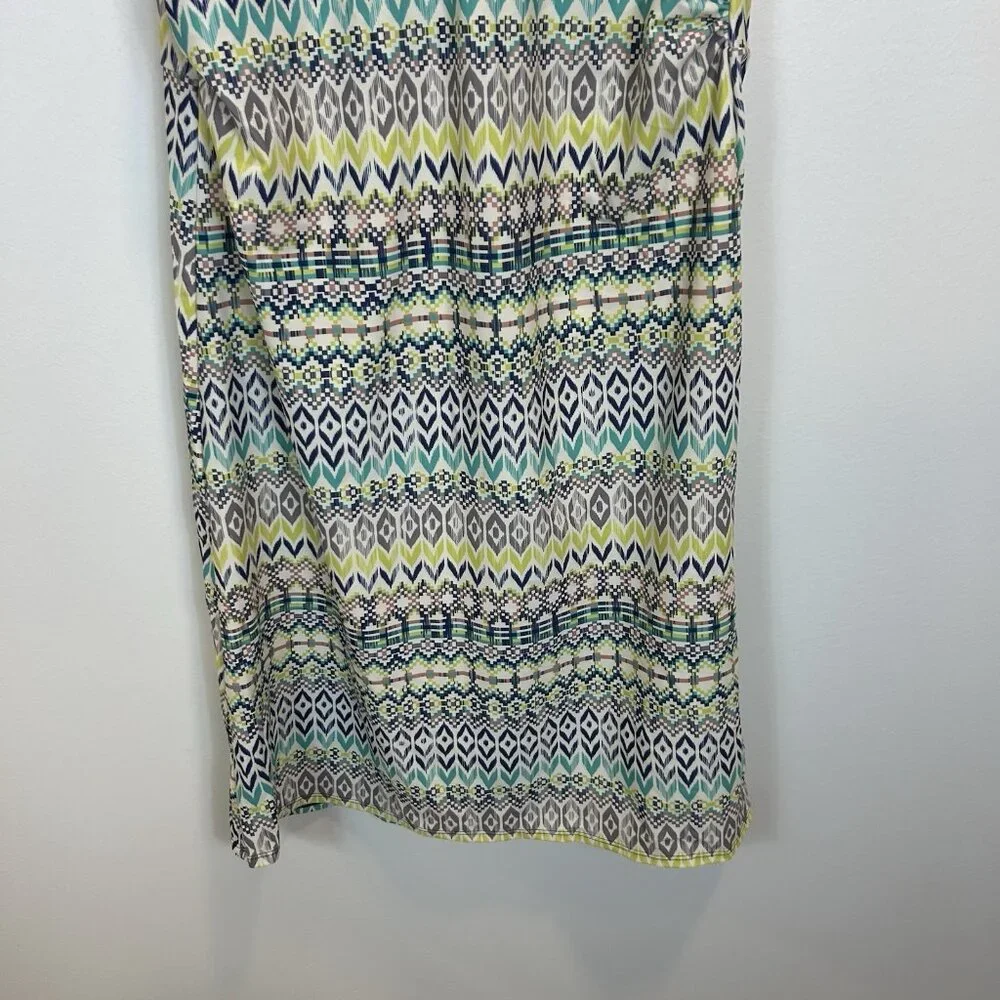 Spunk Wear Women’s Size Small‎ Active Beach Dress Printed Aztec Geometric